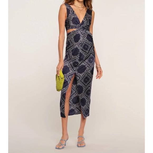 NEW HEARTLOOM kitty dress in lapis - Picture 1 of 3